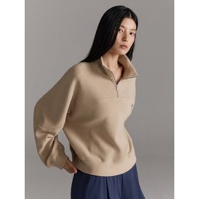 라이크니트 하이넥 아노락 커버업