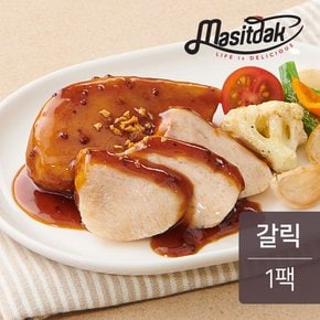 소스 통 닭가슴살 갈릭스테이크 100g