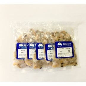 [국내산] 해송 생바지락살 600g (120g x 5개)
