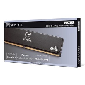 [서린공식] TEAMGROUP T-CREATE DDR5-5600 CL46 CLASSIC 패키지 32GB(16Gx2)