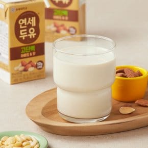 연세 고단백 아몬드&잣 두유 190ml 24입