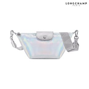 [해외]롱샴 Longchamp 르 플리아쥬 XS 토트백 클러치 실버