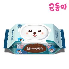 1DG/순둥이와댕댕이 강아지물티슈 80매 1팩