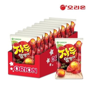  오리온 자두알맹이 1P (67g) x 10개