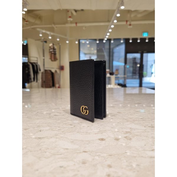 [시흥점] 남성 마몬트 GG 금장 로고 카드케이스 428737-DJ20T-1000