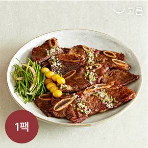 [고른] LA갈비 750g 1팩 (1팩, 2인분)