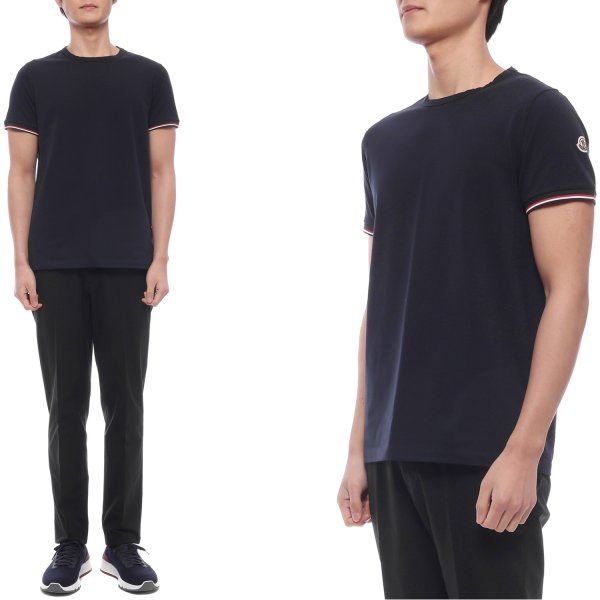 [부산점] 26SS 남성 로고 패치 반팔티셔츠 (8C71600 87296 778 26S)