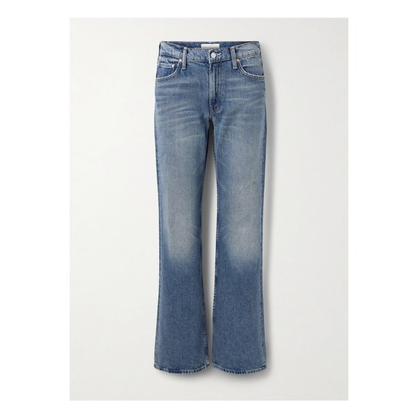 더 라이플러 하이라이즈 스트레이트 진 미드 데님 46376663162900272