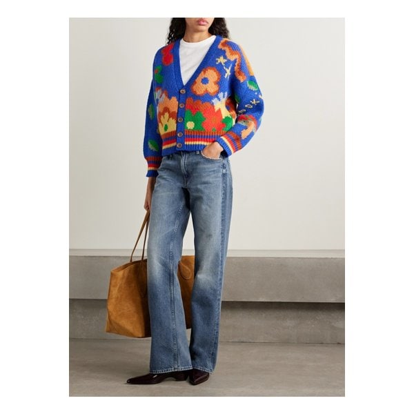 더 라이플러 하이라이즈 스트레이트 진 미드 데님 46376663162900272