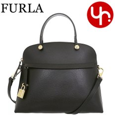 FURLA WB01285 ARE000 O6000 ONYXNERO 풀라 가방 핸드백 오닉스×네로 특별 파이퍼 가죽 미디엄