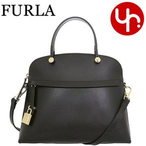 FURLA WB01285 ARE000 O6000 ONYXNERO 풀라 가방 핸드백 오닉스×네로 특별 파이퍼 가죽 미디엄