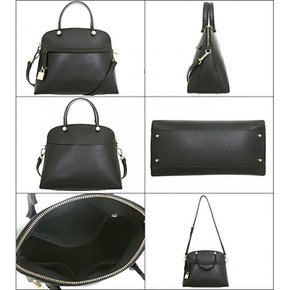 FURLA WB01285 ARE000 O6000 ONYXNERO 풀라 가방 핸드백 오닉스×네로 특별 파이퍼 가죽 미디엄