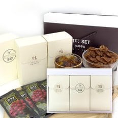 다움 국산 조청 수제 피칸정과 120g 더치커치 블렌딩S1 2박스 콜라보 선물세트