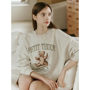 Petit Teddy Sweatshirt -  Oatmeal