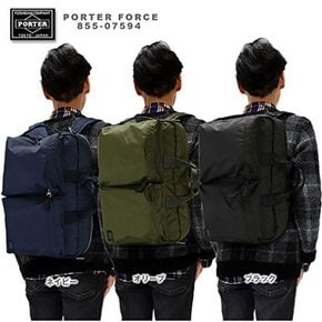 [포터] PORTER 포스 FORCE 3WAY BRIEFCASE 3WAY 서류 가방 855-07594 네이비50