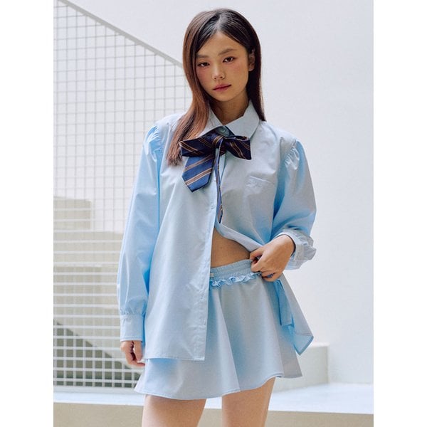 지젤 에이 스커트 팬츠 [BLUE]