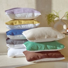 50x70 2P 간편교체 피그먼트 밴딩 베개커버 알러지케어 진드기방지 베갯잇 10color