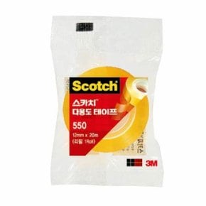 3M 스카치다용도테이프리필 550(12mmx30M)_N3400300