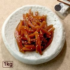 100% 국내산 된장 무장아찌 1kg 밀폐용기 순창문옥례식품