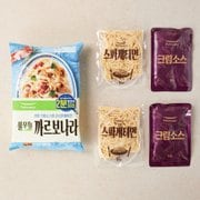 까르보나라 크림 스파게티460g(2인)