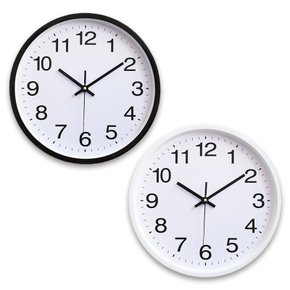 무소음 벽걸이 시계 모던 건전지 10인치 건전지 벽시계 거실 사무실 ODM-CLOCK04