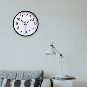 무소음 벽걸이 시계 모던 건전지 10인치 건전지 벽시계 거실 사무실 ODM-CLOCK04