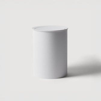 JAJU 스윙 원형 휴지통 7.2L 오프화이트 J73N902056600