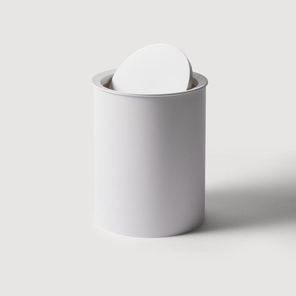 스윙 원형 휴지통 7.2L 오프화이트 J73N902056600