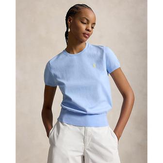 폴로 랄프 로렌 여성 숏 슬리브 크루넥 스웨터(WMPOSWENC021630400)