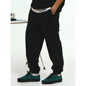 BASIC SWEAT JOGGER PANTS BK