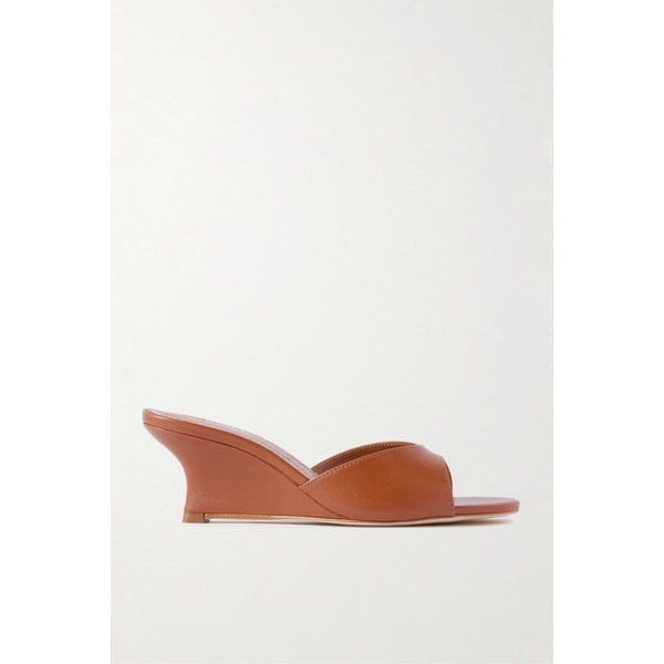 스타우드 브리짓 가죽 웨지 뮬 46376663162986146