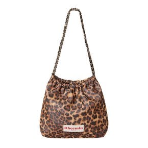 MUFFY chain -silky LEOPARD