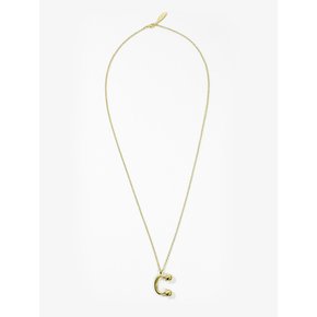 SIGNATURE LONG NECKLACE_GOLD 시그니처 롱 목걸이 골드