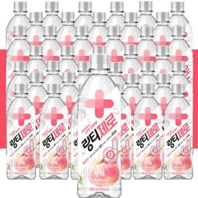 링티제로 복숭아맛 500ml 48개 제로칼로리 건강음료