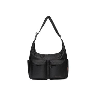 SUPERDRY 코어 나일론 멀티 포켓 크로스백(SDMABDO04BLK)