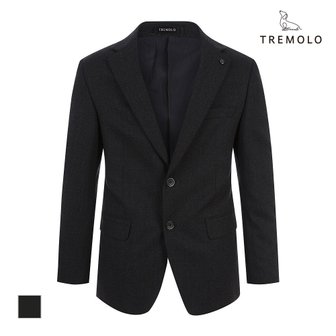 트레몰로 트윌 솔리드 그레이 자켓_TGNGAYF8541