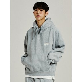 LOGO HOODIE grey (기모)