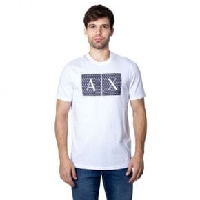 Armani Exchange 아르마니 익스체인지 프린트 티셔츠 - 흰색 7181642