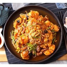 국내산 여수 손질아귀 3팩+찜양념 3팩[34465728]