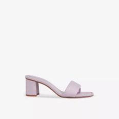 5467899 WHISTLES Marie square-toe heeled leather mules