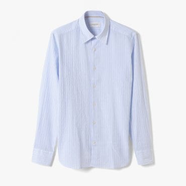 샌프란시스코마켓 TINTORIA MATTEI 954 틴토리아 마테이 954 STRIPE COTTON SHIRTS LIGHT BLUE TME1M40003A84