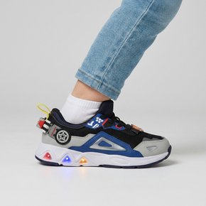 휠라 키즈 휠라 헬로카봇 라이트 BLACK/BLUE/WHITE EVR FK261CD01X053 001