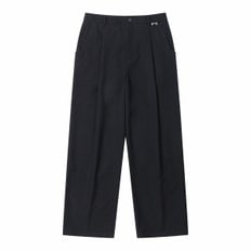 Black Wide Fit Wool Pants_CWPAW24842BKX