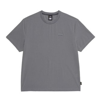 내셔널지오그래픽 [여주점] N252MTS330 에어닷 기능성 베이직핏 반팔 티셔츠 IRON GREY