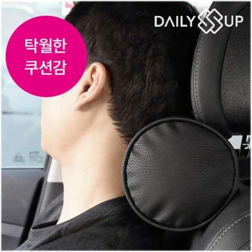 (DailySSuup)차량용 매쉬 헤드레스트 목쿠션 트래버스
