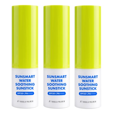 아놀드파마 아놀드파머 썬스마트 워터 수딩 선스틱 11g SPF50+PA++++ 진정 쿨링 자외선차단 3개