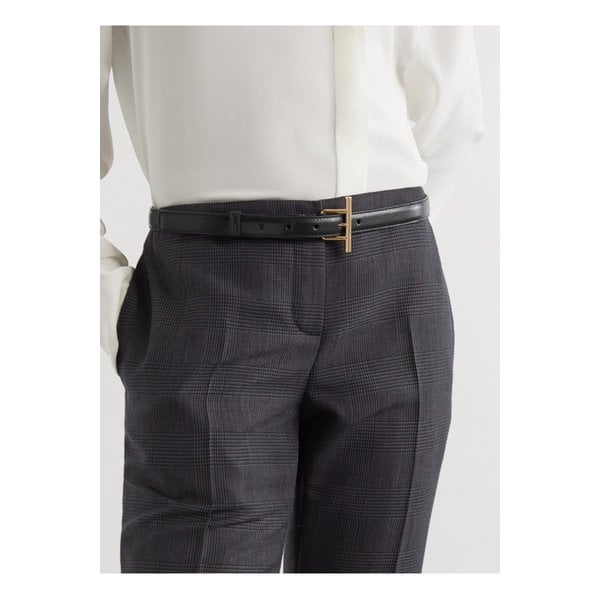 T 바 가죽 스키니 벨트 블랙 1647597356403210