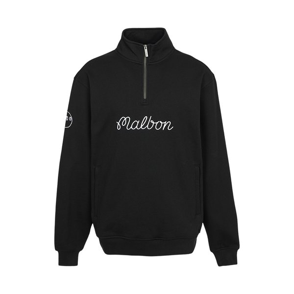 [부산점] 골프웨어 남성 반집업 맨투맨 M9419 BLK