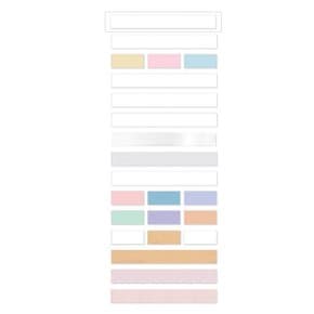 라벨테이프 SC50-GPO 50mmx3.5M 민트 라벤더 퍼플 오렌지 각 1Rool씩 3개입 1Pack 라벨터치
