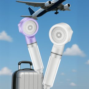 해외여행 샤워기필터 유럽 베트남 여행용 휴대용 필터 샤워기